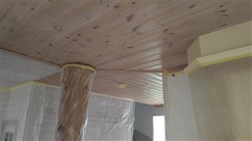 Paneltak före renovering